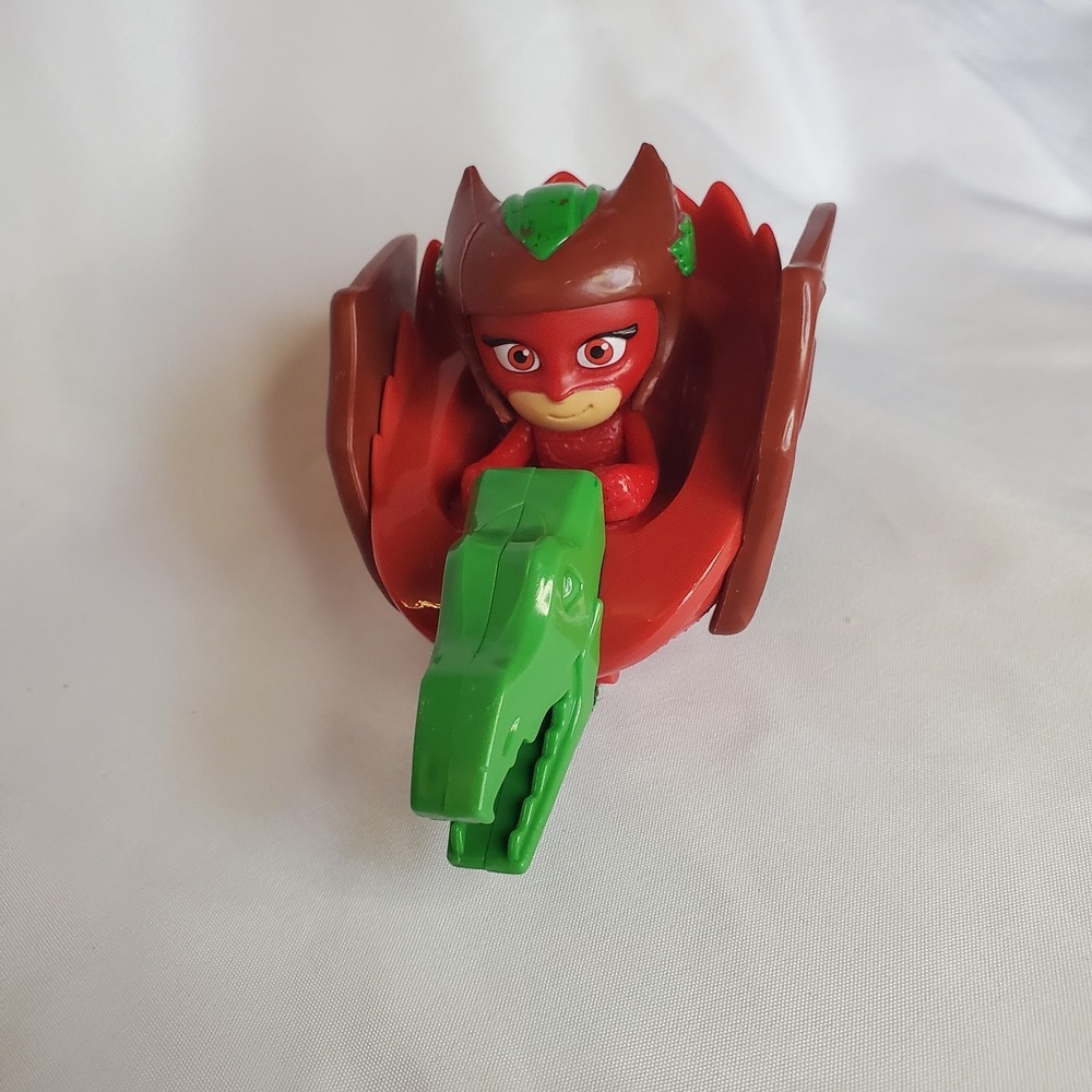 PJ Masks Cars Dino trouble Vehicle Owlette - Picture 2 of 5